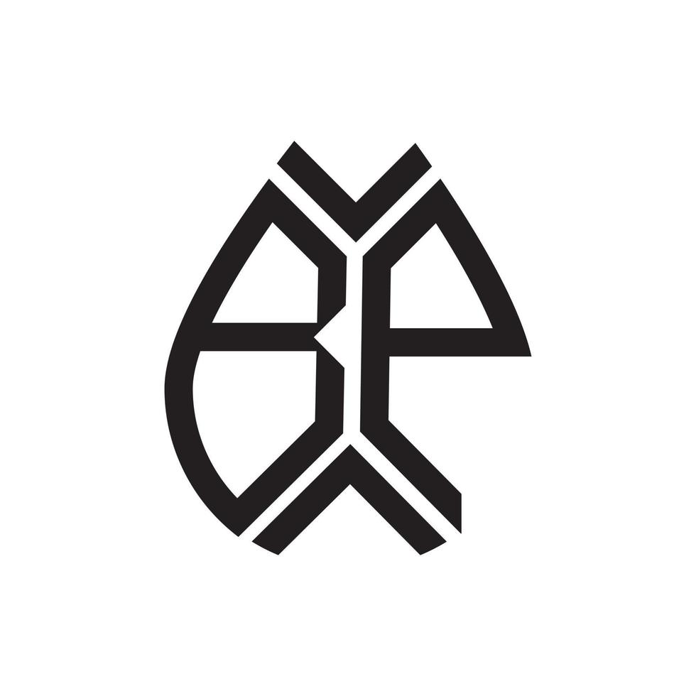 bp brief logo ontwerp.bp creatief eerste bp brief logo ontwerp . bp creatief initialen brief logo concept. vector