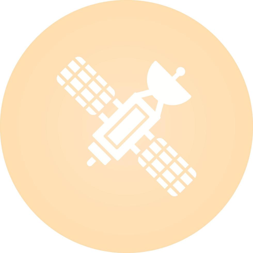 satelliet vector pictogram