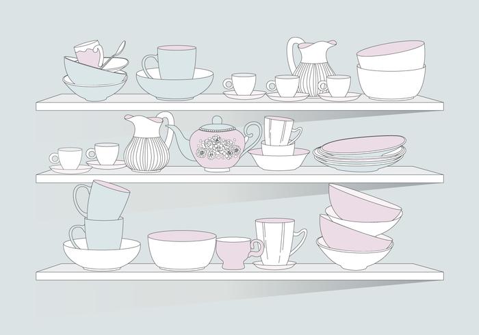 Servies Vector