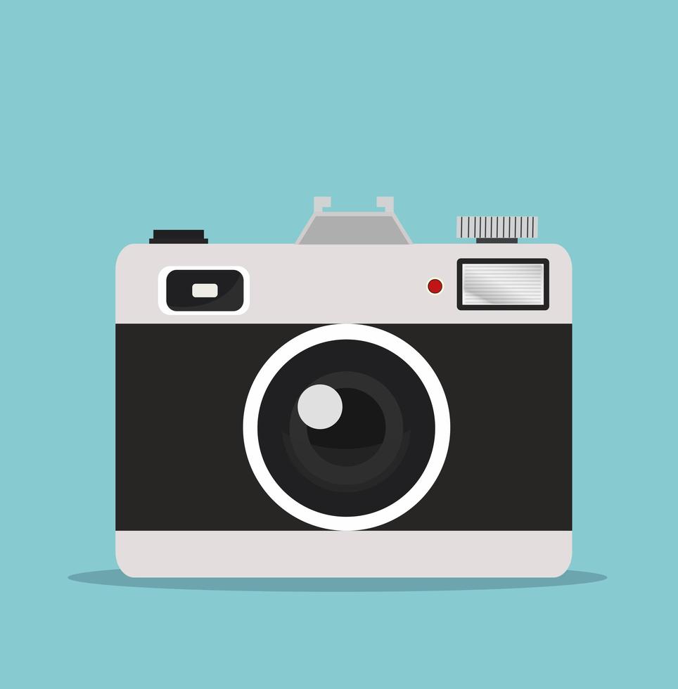 retro fotografie camera vector