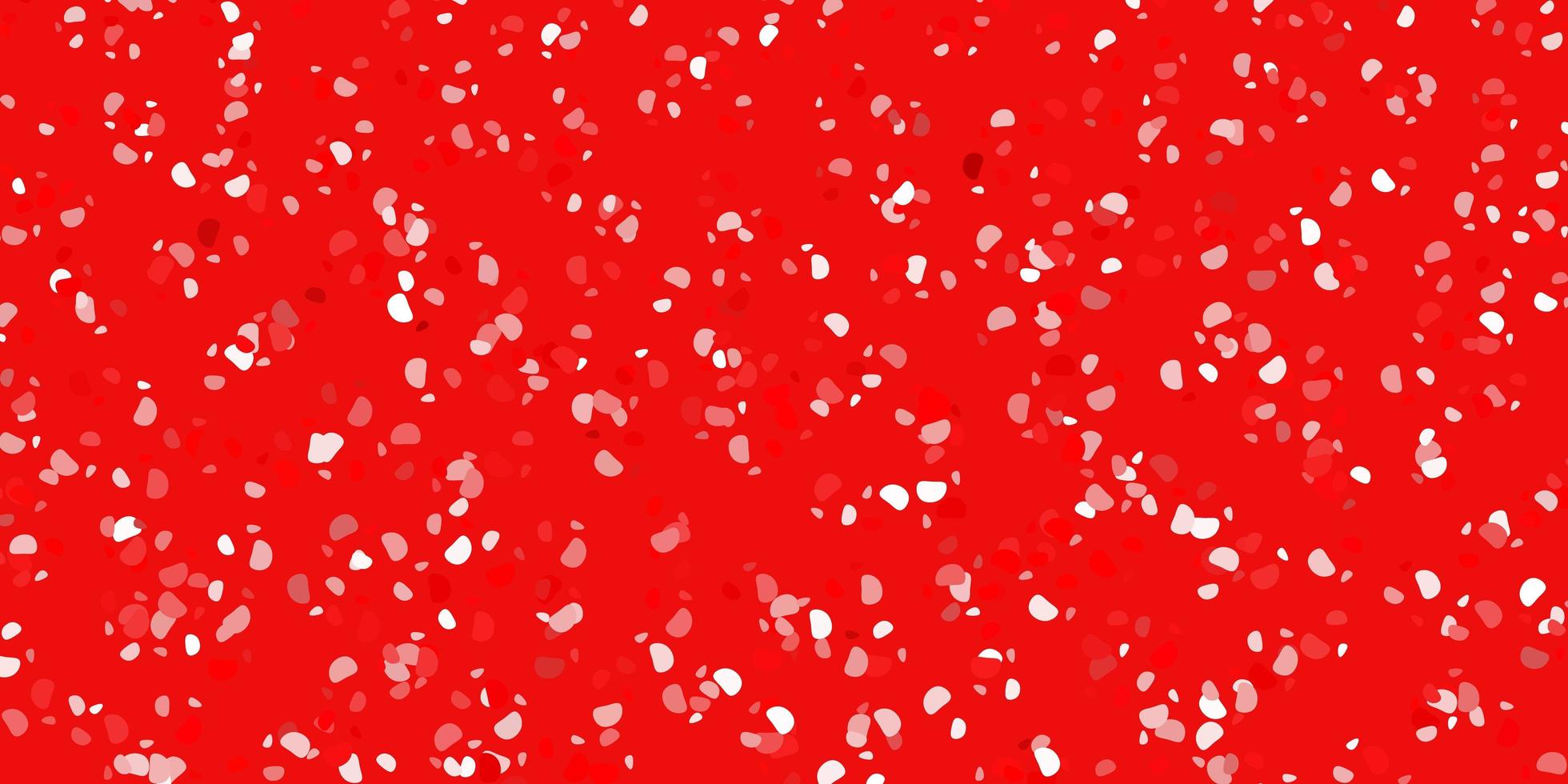 rood patroon met abstracte vormen. vector