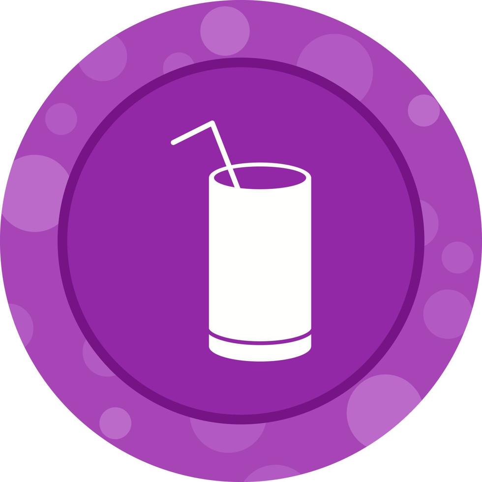 uniek drinken ik vector glyph icoon