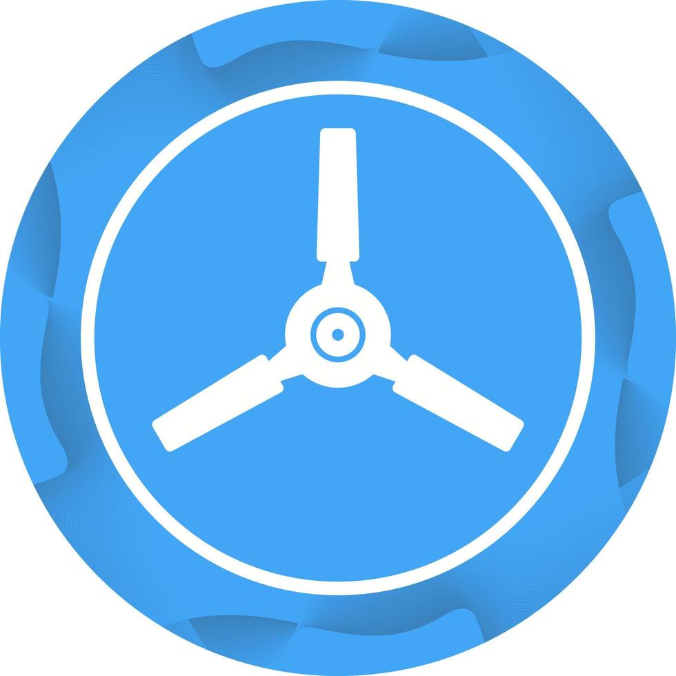 mooi ventilator glyph vector icoon