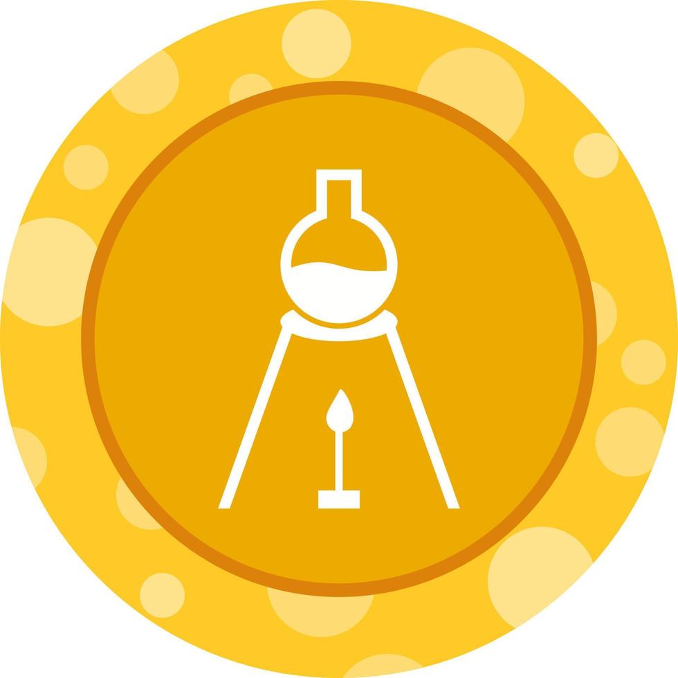 uniek experiment Aan warmte ii vector glyph icoon