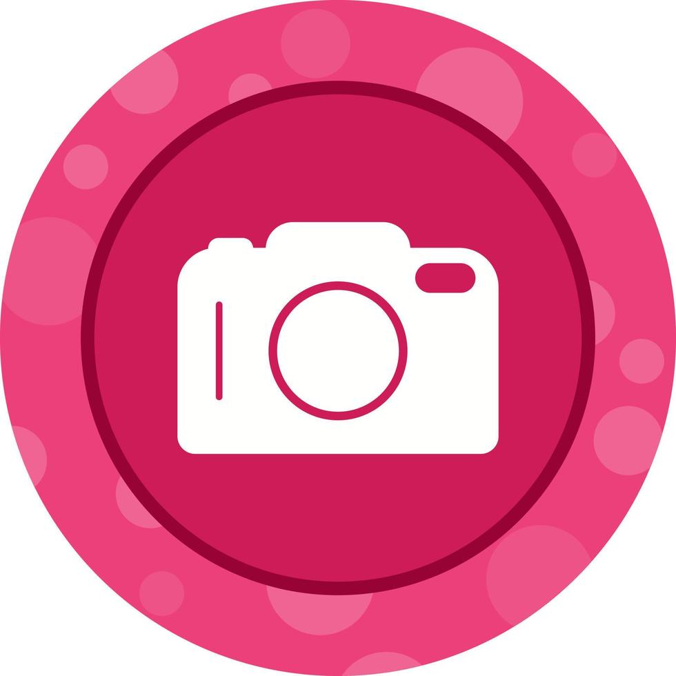 mooi camera vector glyph icoon