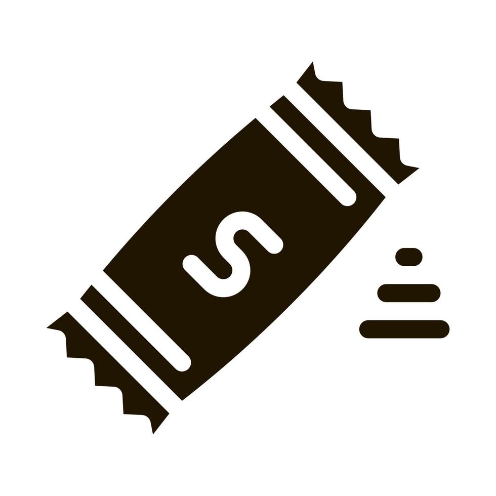 suiker zak icoon vector glyph illustratie