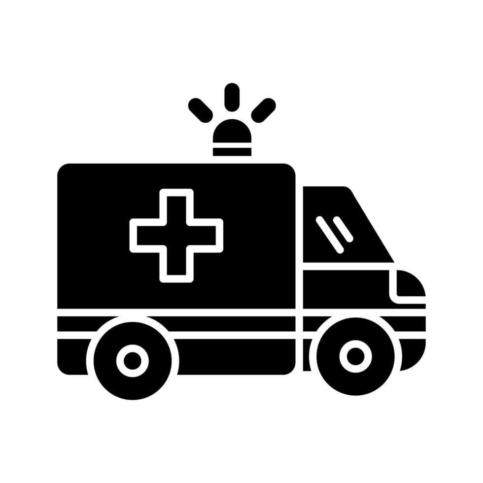 ambulance vector pictogram