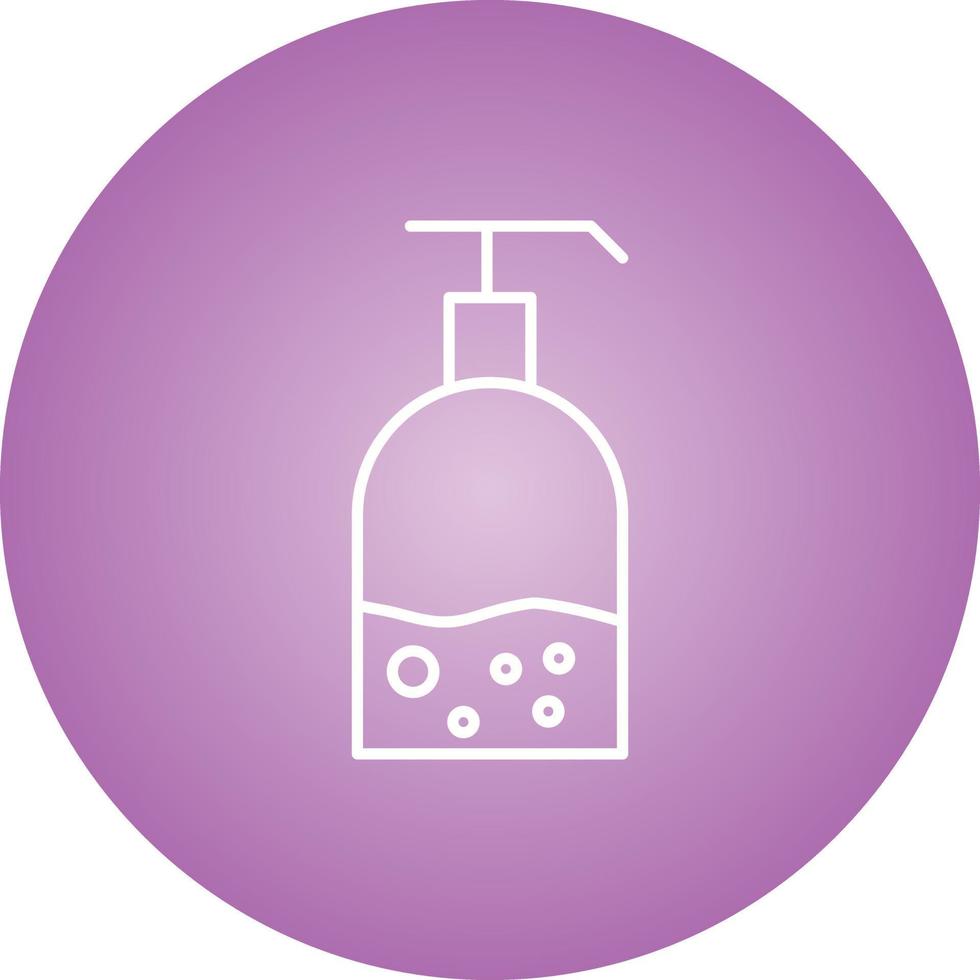 mooi hand- wassen lijn vector icoon