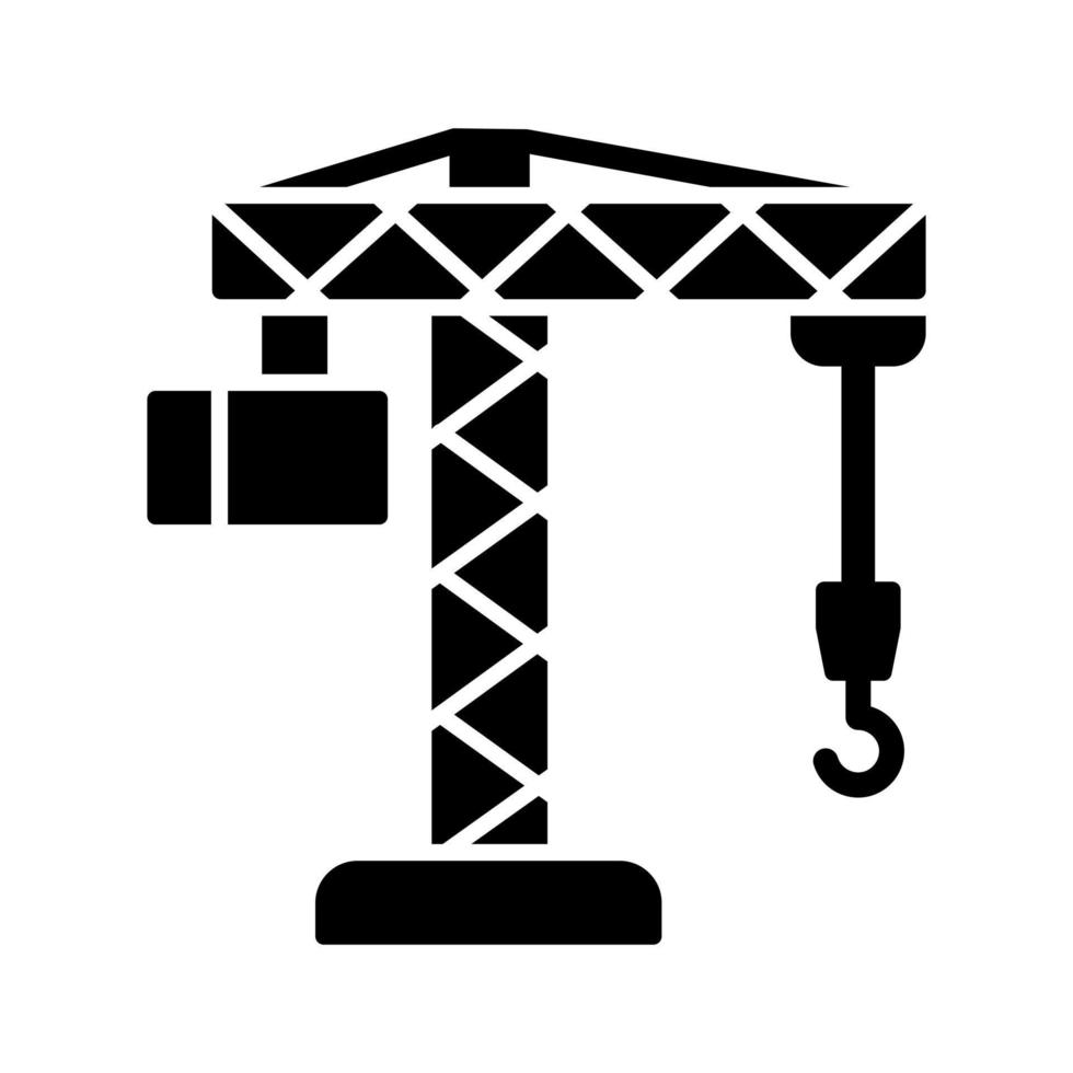 kraan vector pictogram