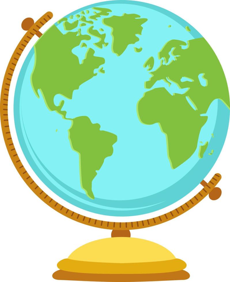 icoon van wereld aarde wereldbol vector