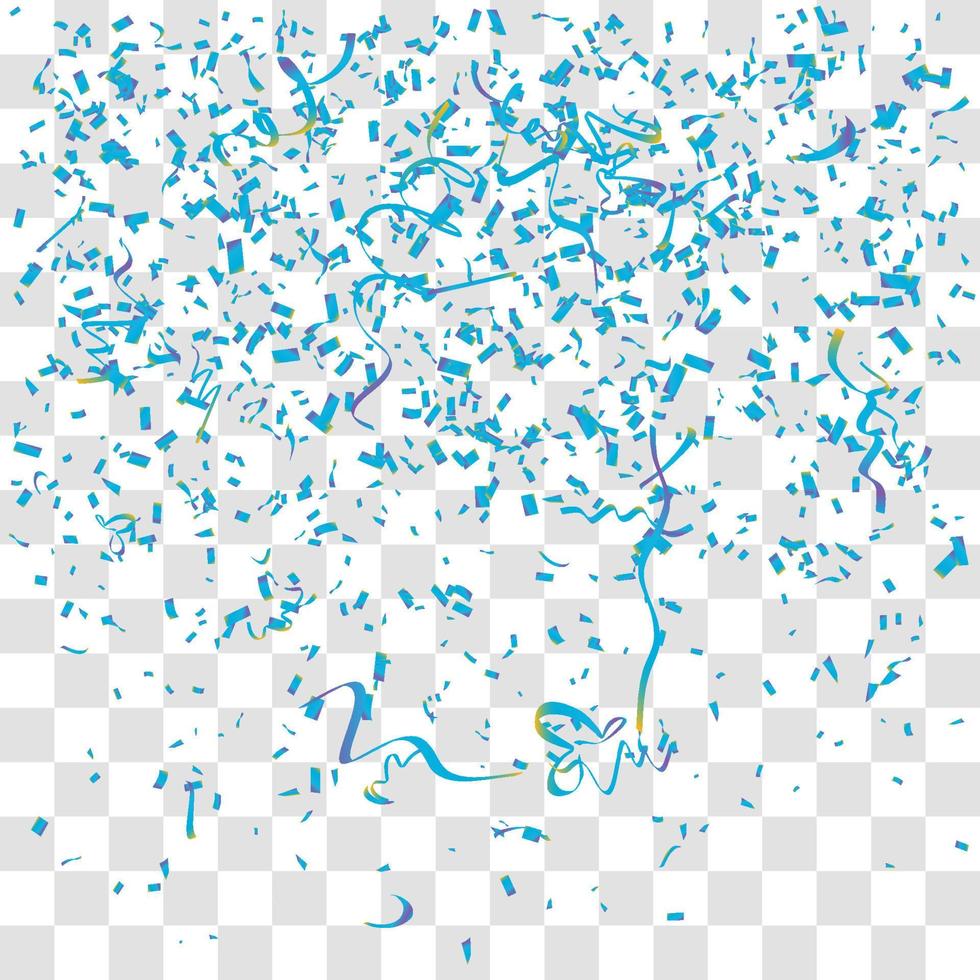 veel vallend klein confetty vector