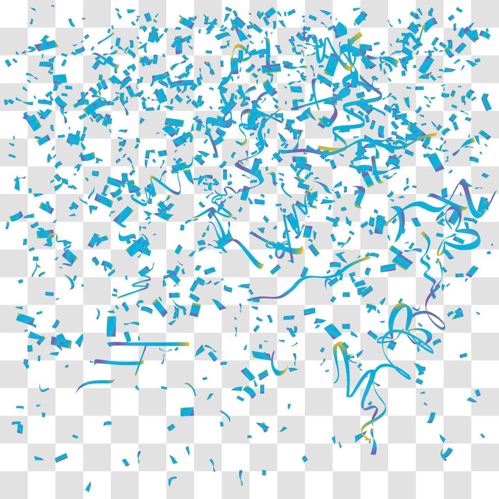 veel vallend klein confetty vector