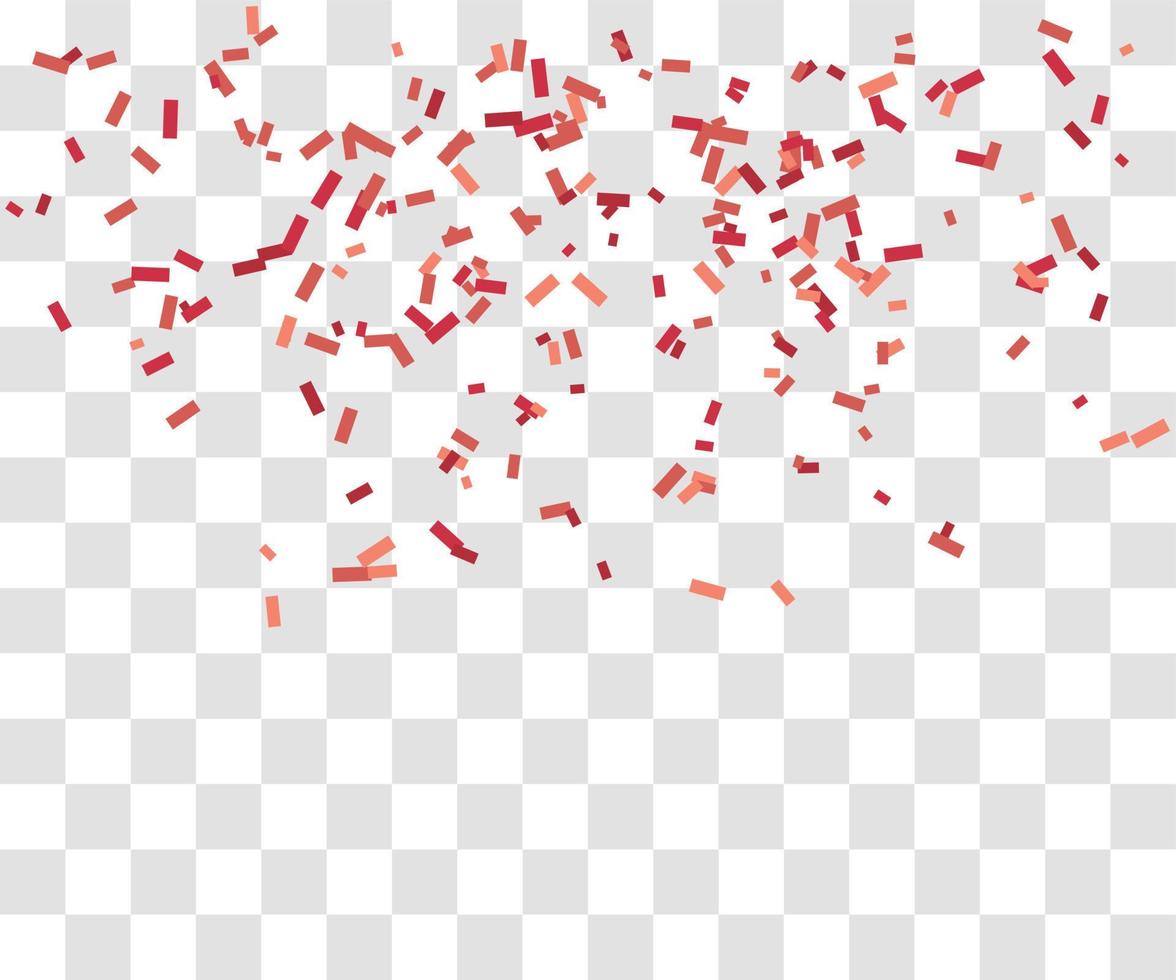 veel vallend klein confetti vector