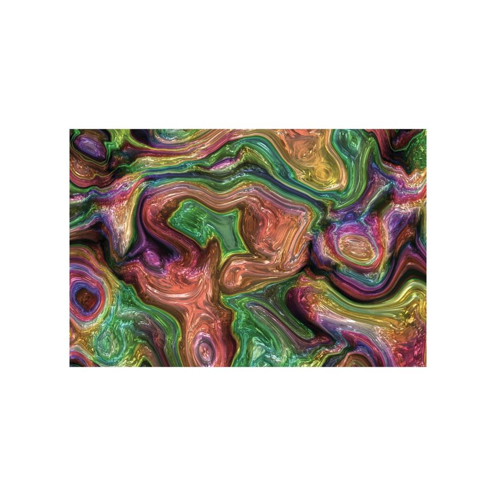 abstract vloeistof golvend achtergrond, abstract psychedelisch Golf textuur, holografisch structuur vector