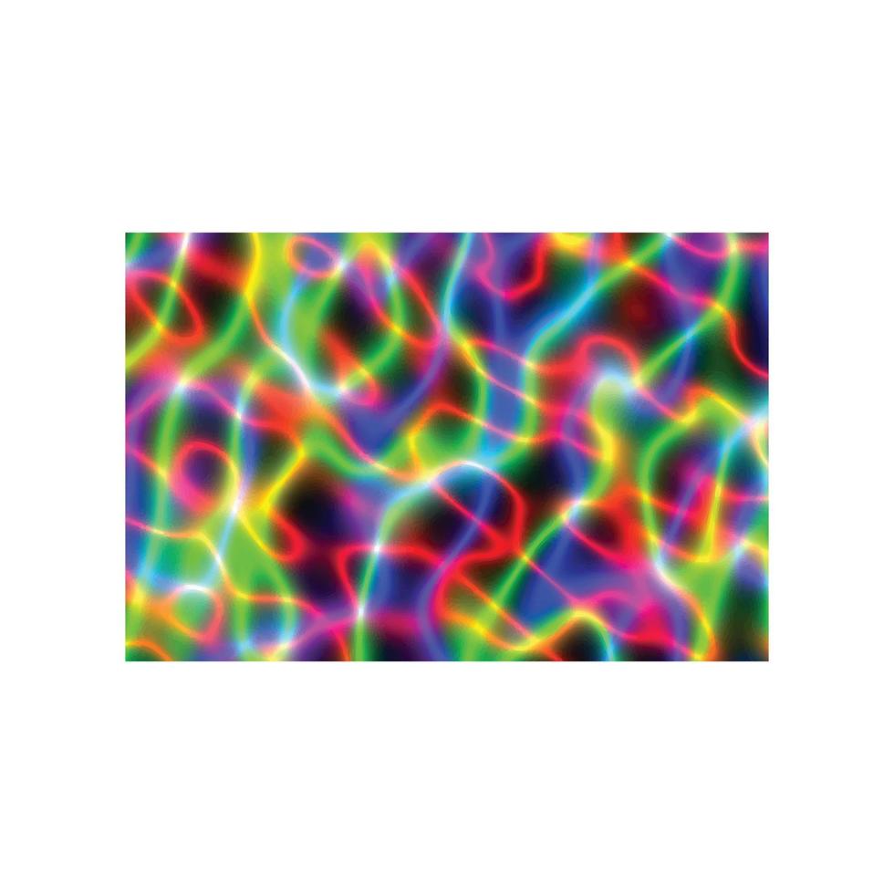 regenboog kleur neon lijnen achtergrond, neon licht textuur, verloop textuur, holografisch achtergrond vector