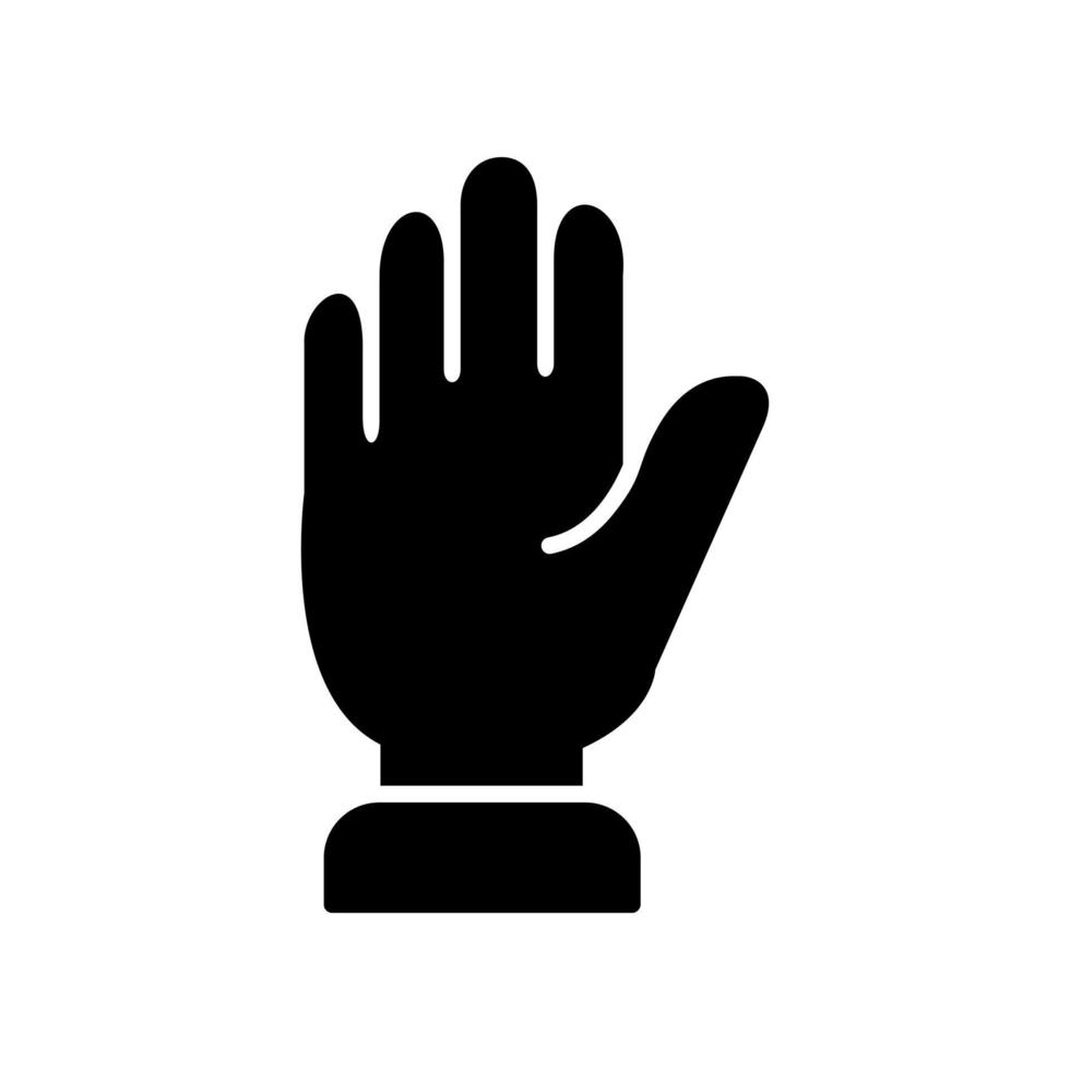 hand vector pictogram