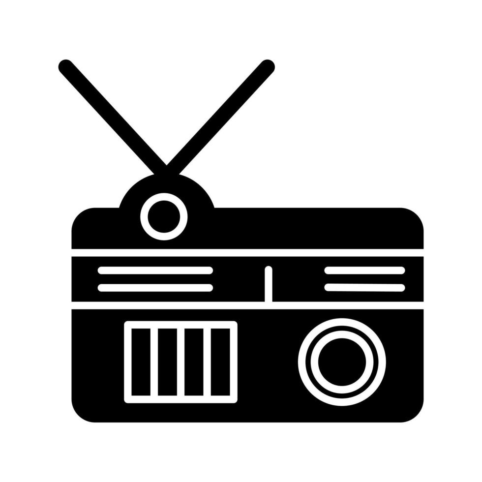 radio vector pictogram