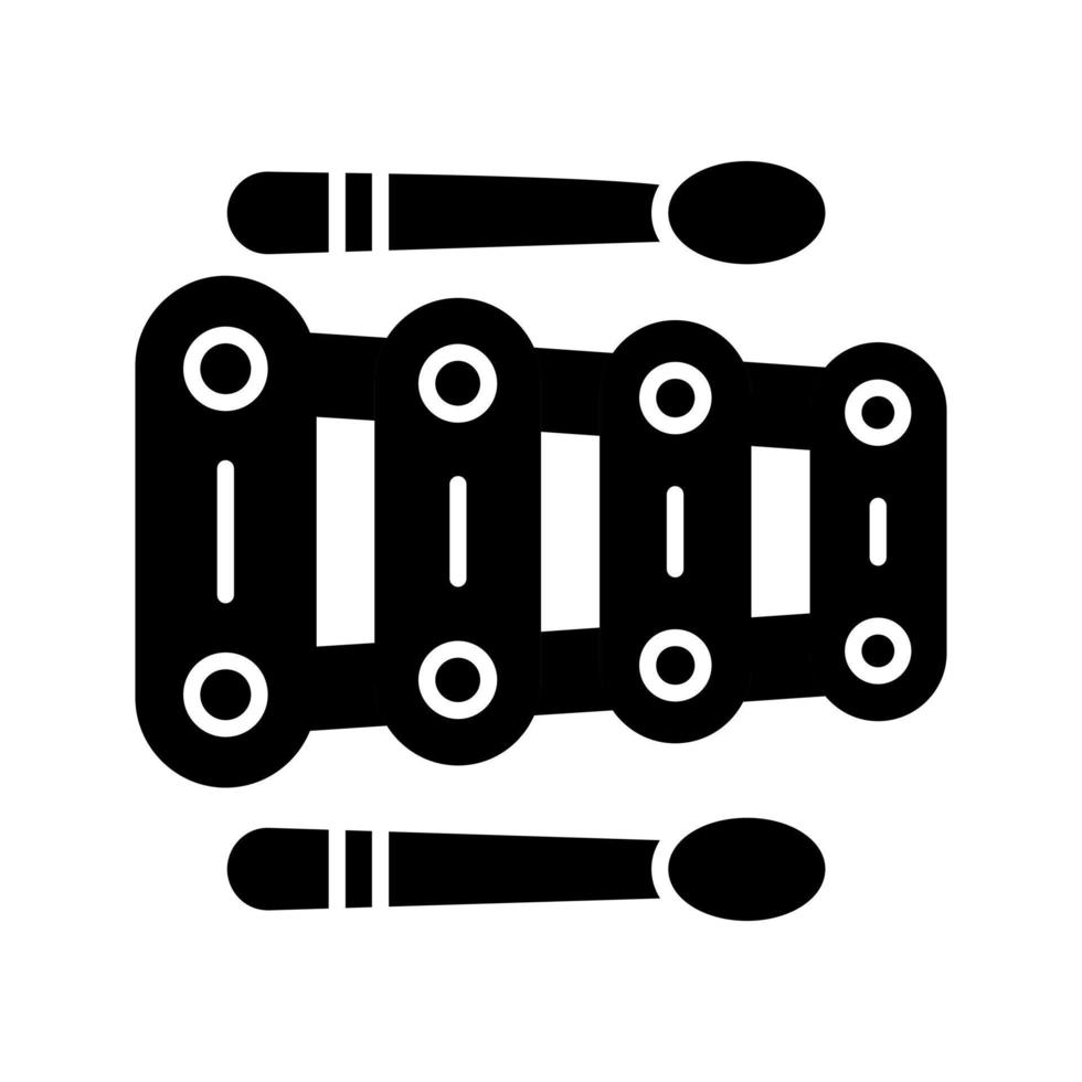 xylofoon vector icoon
