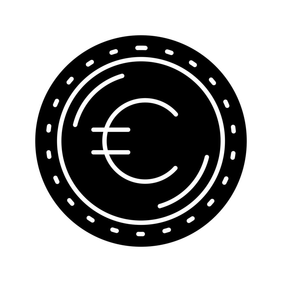 euro valuta vector icoon