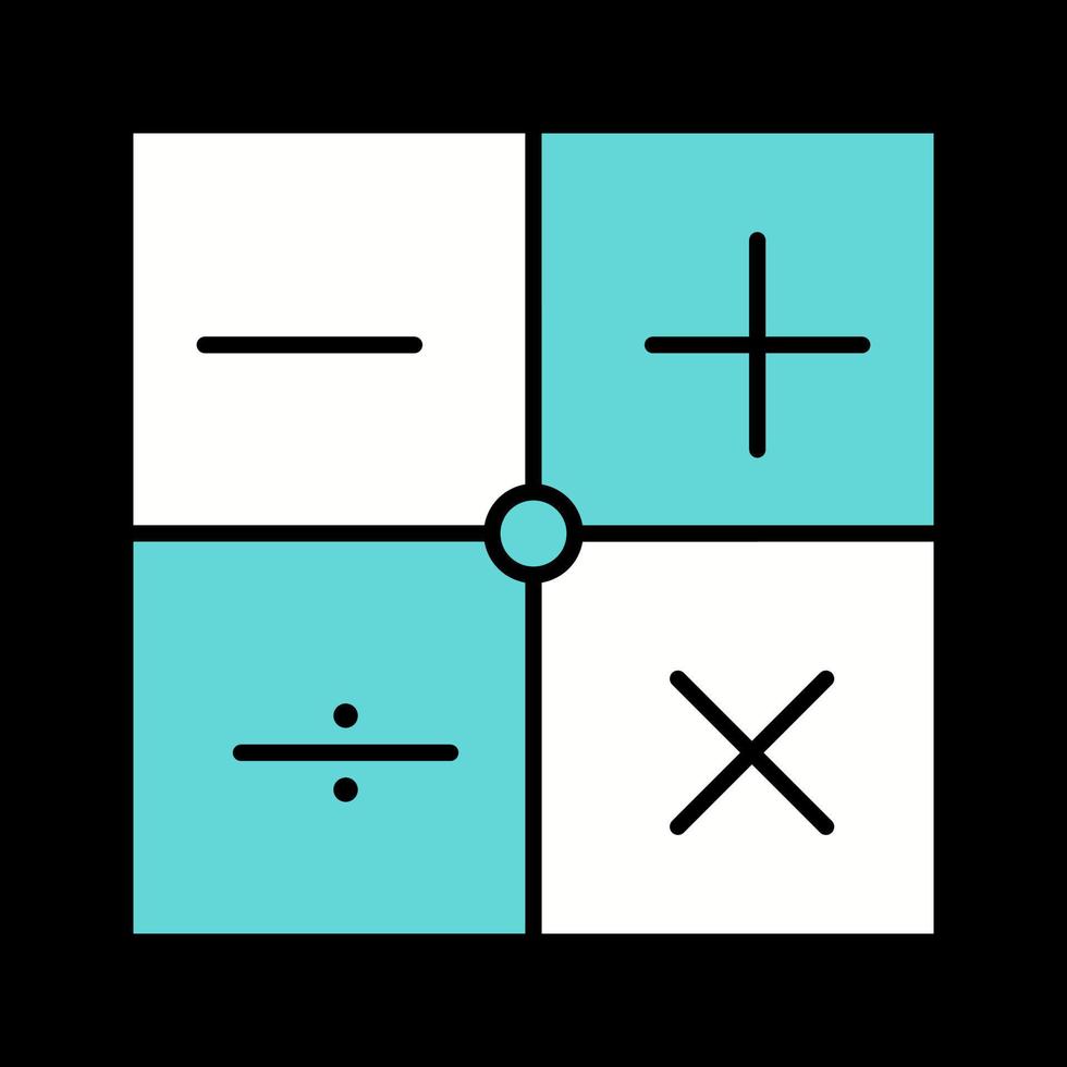 wiskunde symbolen vector icoon