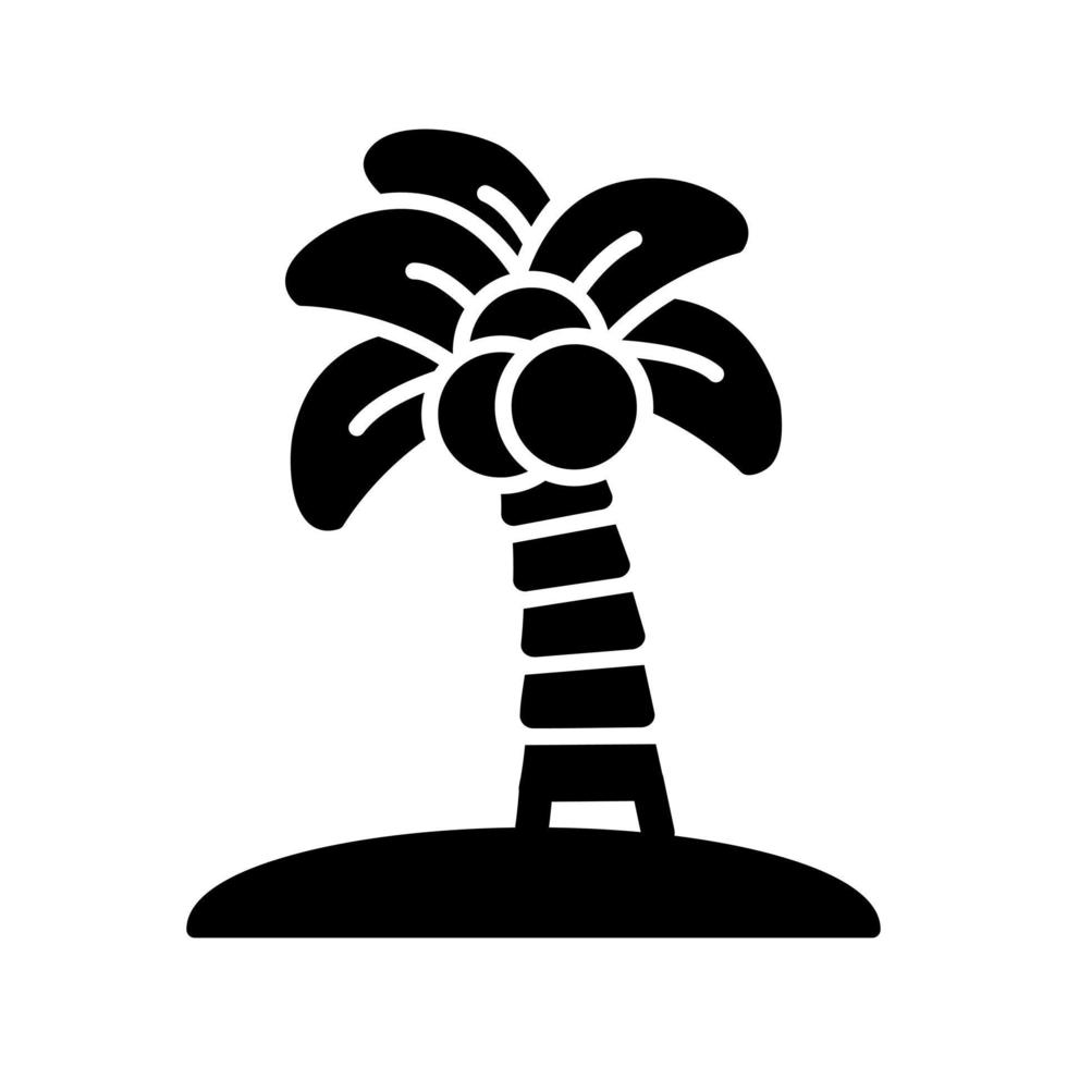 palm boom vector icoon