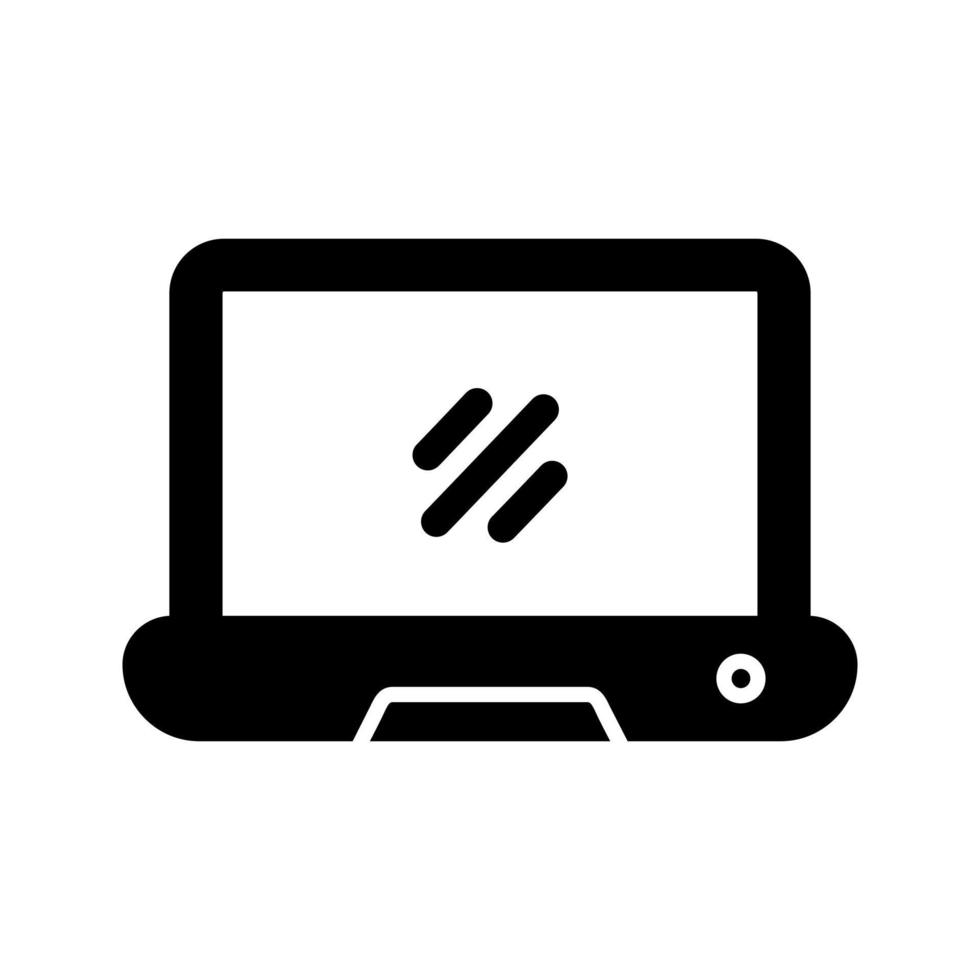 laptop vector pictogram