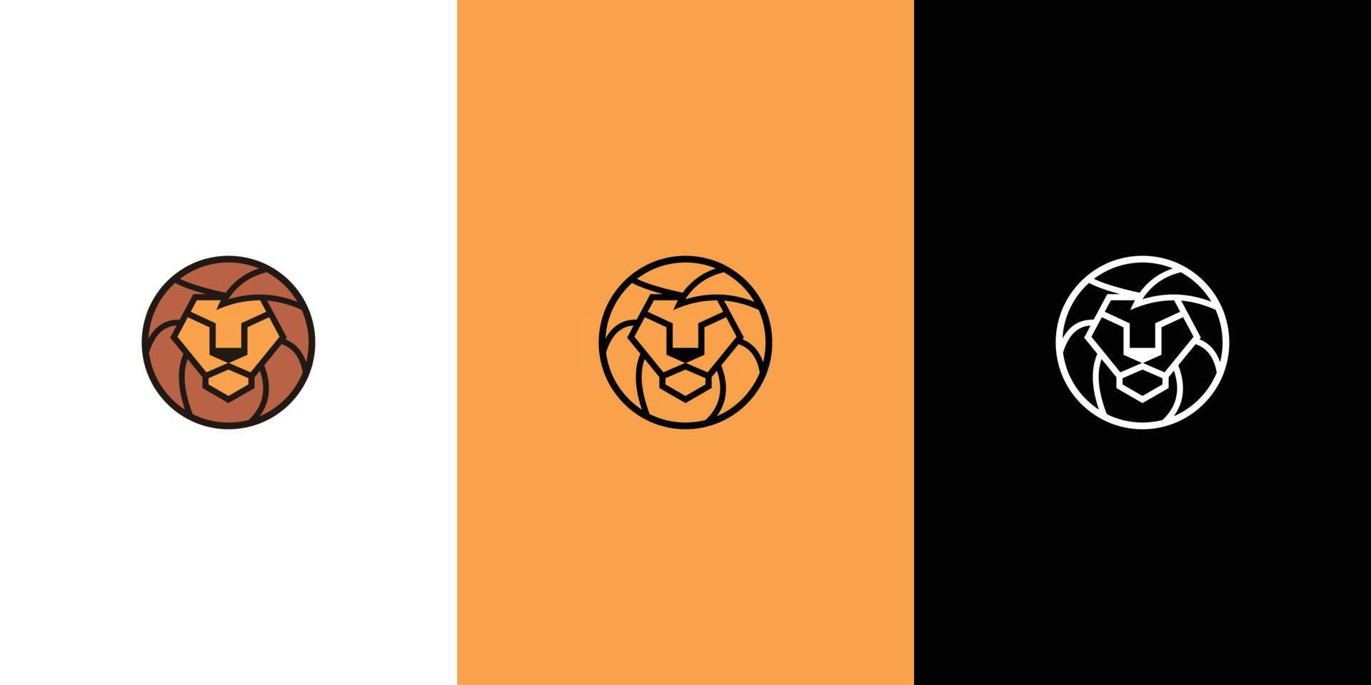 leeuw logo, voor uw bedrijf, symbolen naar overbrengen idee van sterkte macht trots eer bewaker veiligheid erfgoed en tradities. vector