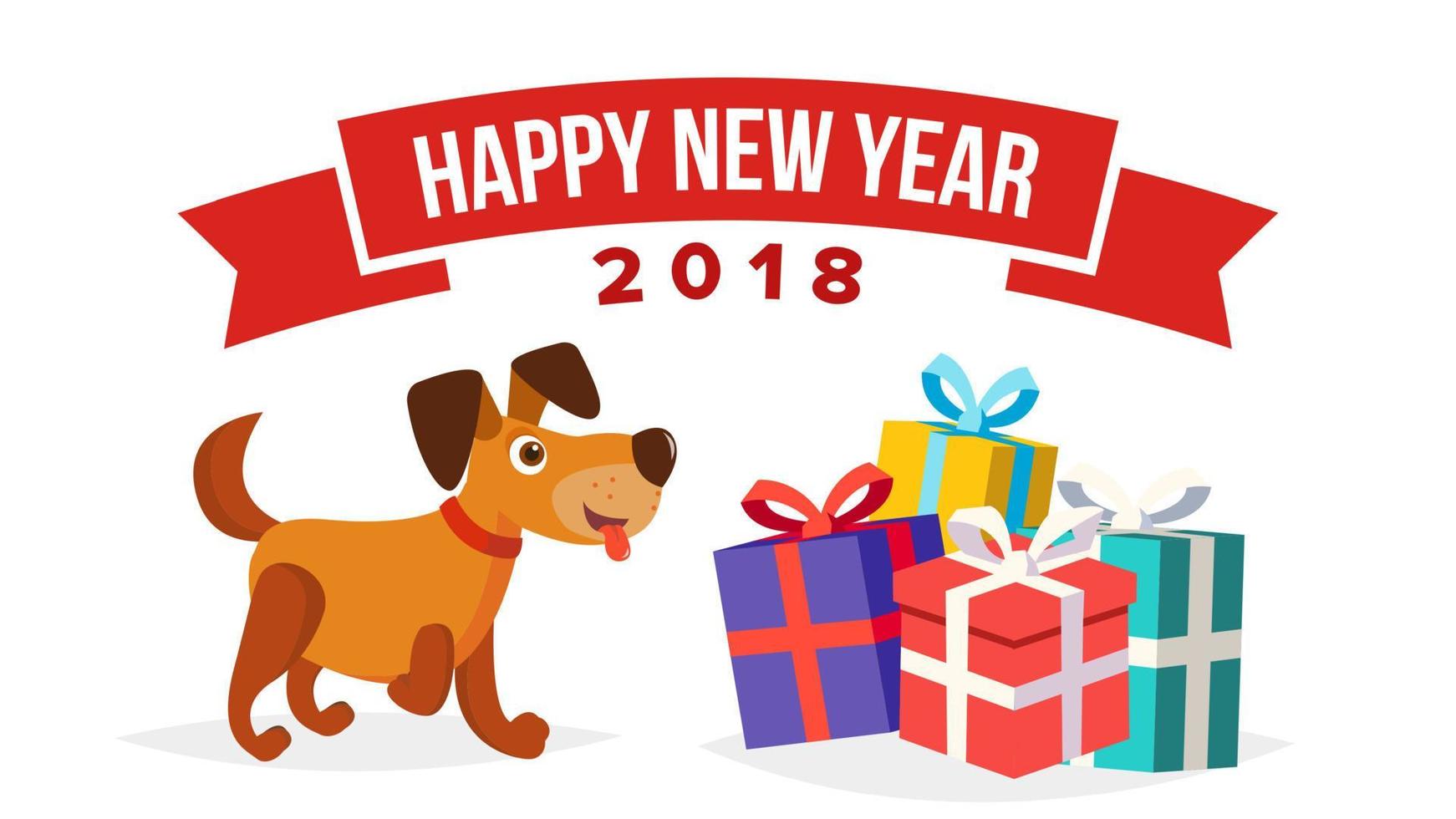 Kerstmis hond uitverkoop banier sjabloon vector. vakantie uitverkoop Aankondiging. geïsoleerd Aan wit illustratie vector