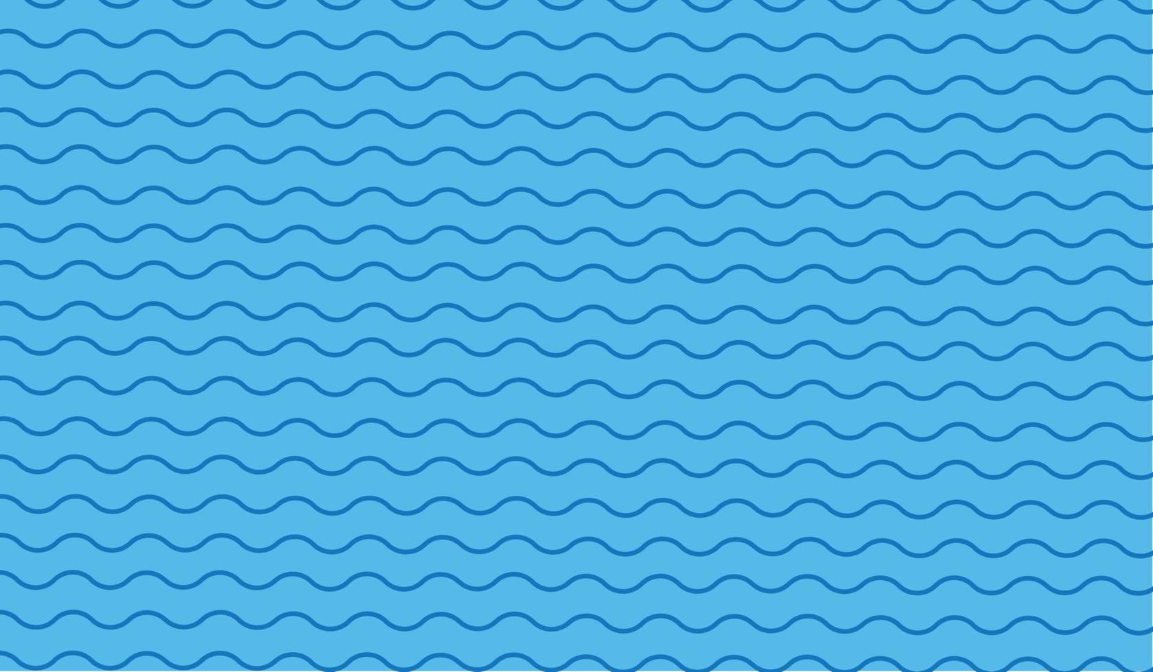 blauw water Golf lijn patroon achtergrond. vector illustratie.