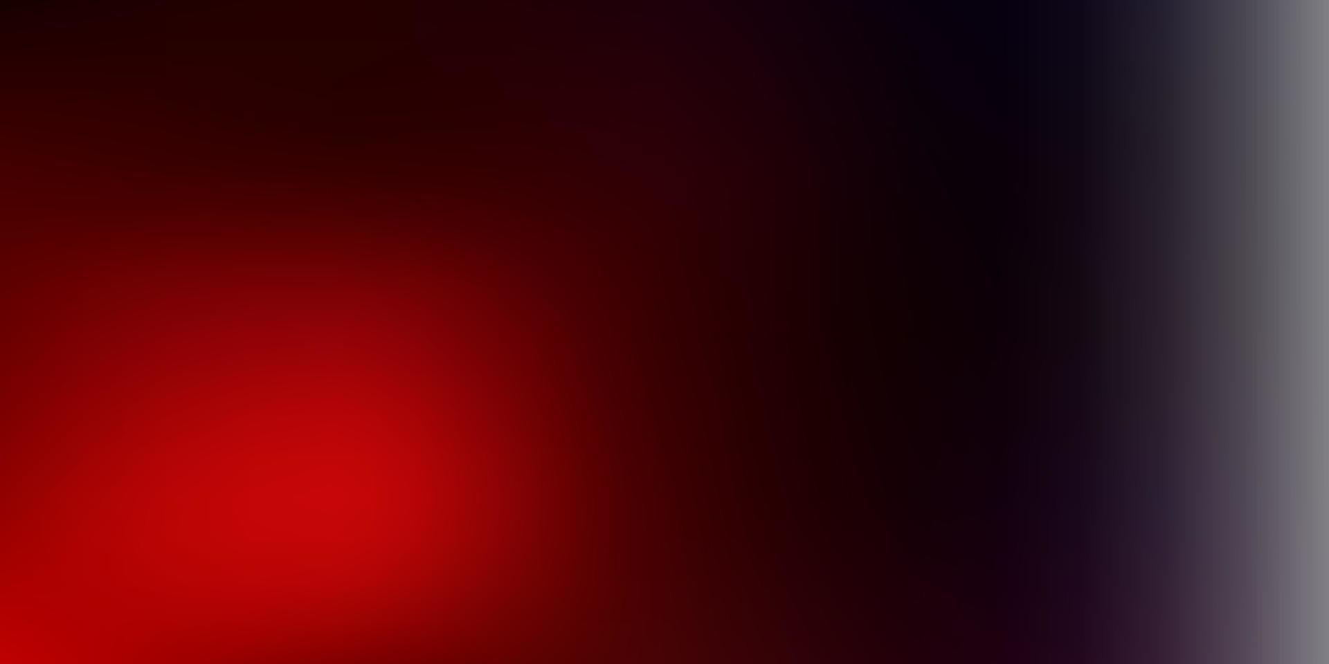 donkerblauw, rood vector abstracte vervagingstekening.