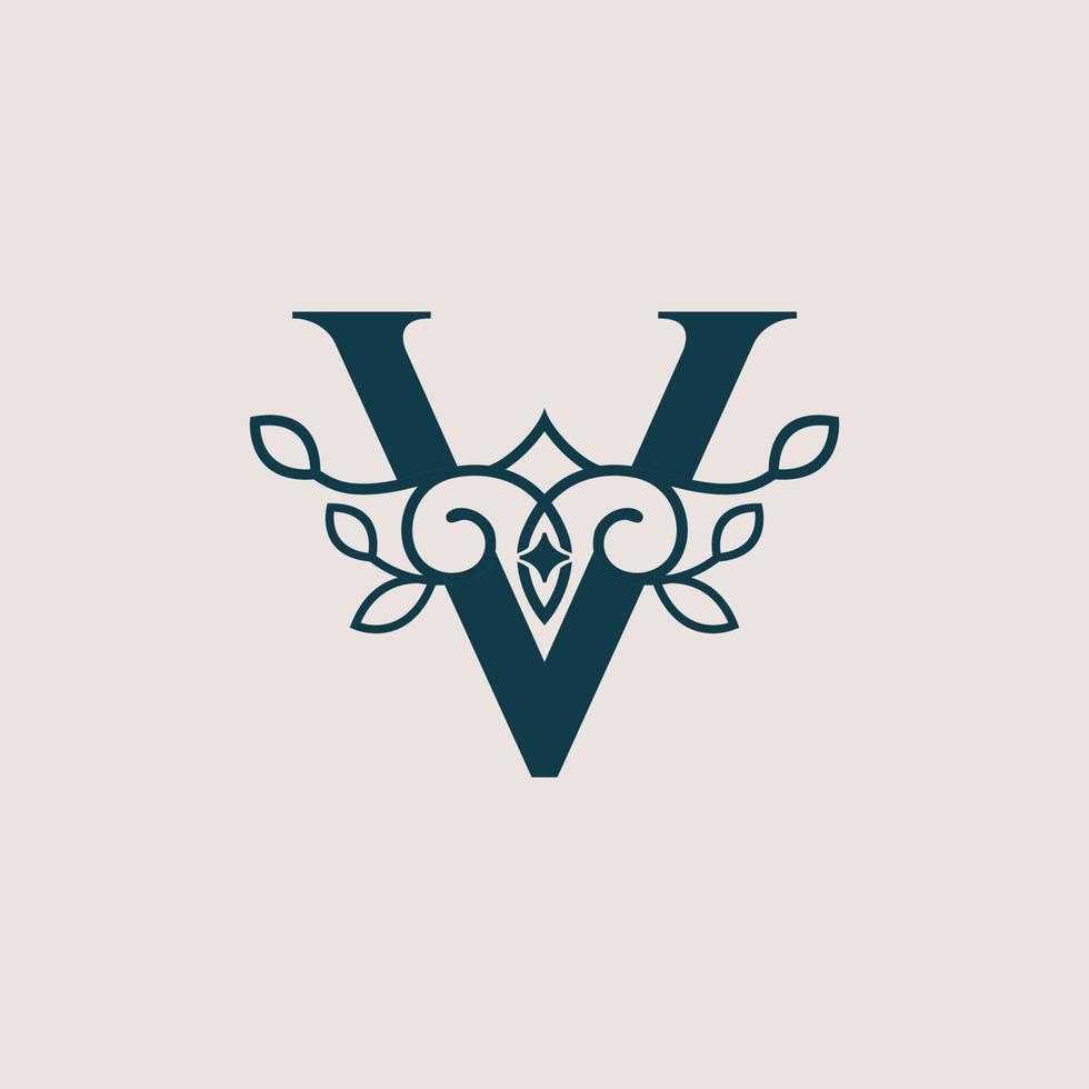 merk logo ontwerp sjabloon schoonheid kunstmatig v vector