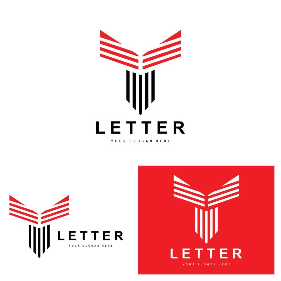 t brief logo, modern brief stijl vector, ontwerp geschikt voor Product merken met t brief vector