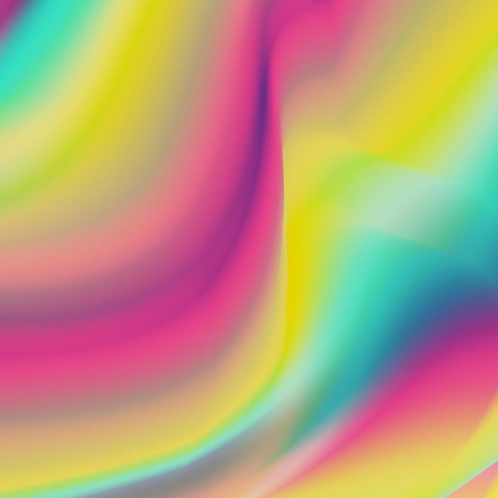 holografie achtergrond vector. modieus kleurrijk textuur. vloeistof iriserend. neon regenboog. folder, boek ontwerp illustratie vector