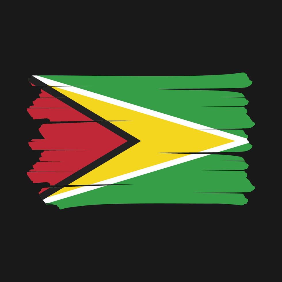 vlagborstel van Guyana vector