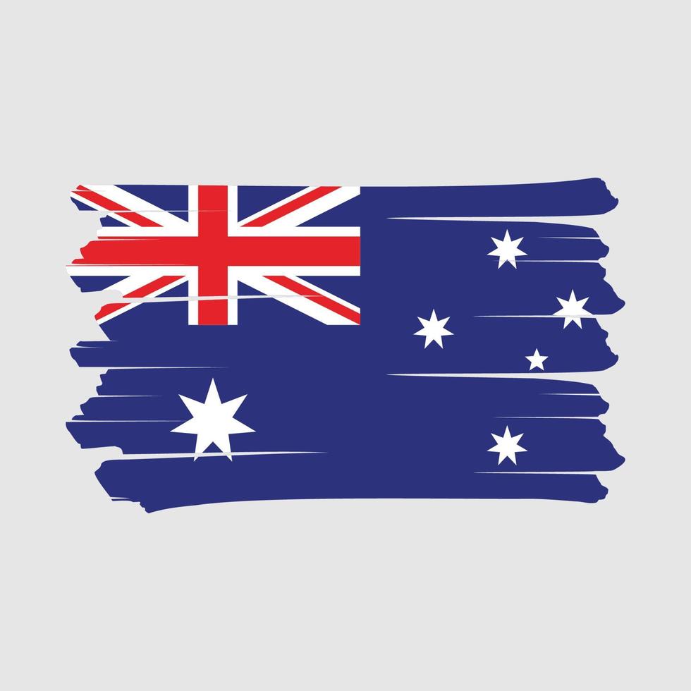 Australische vlagborstel vector
