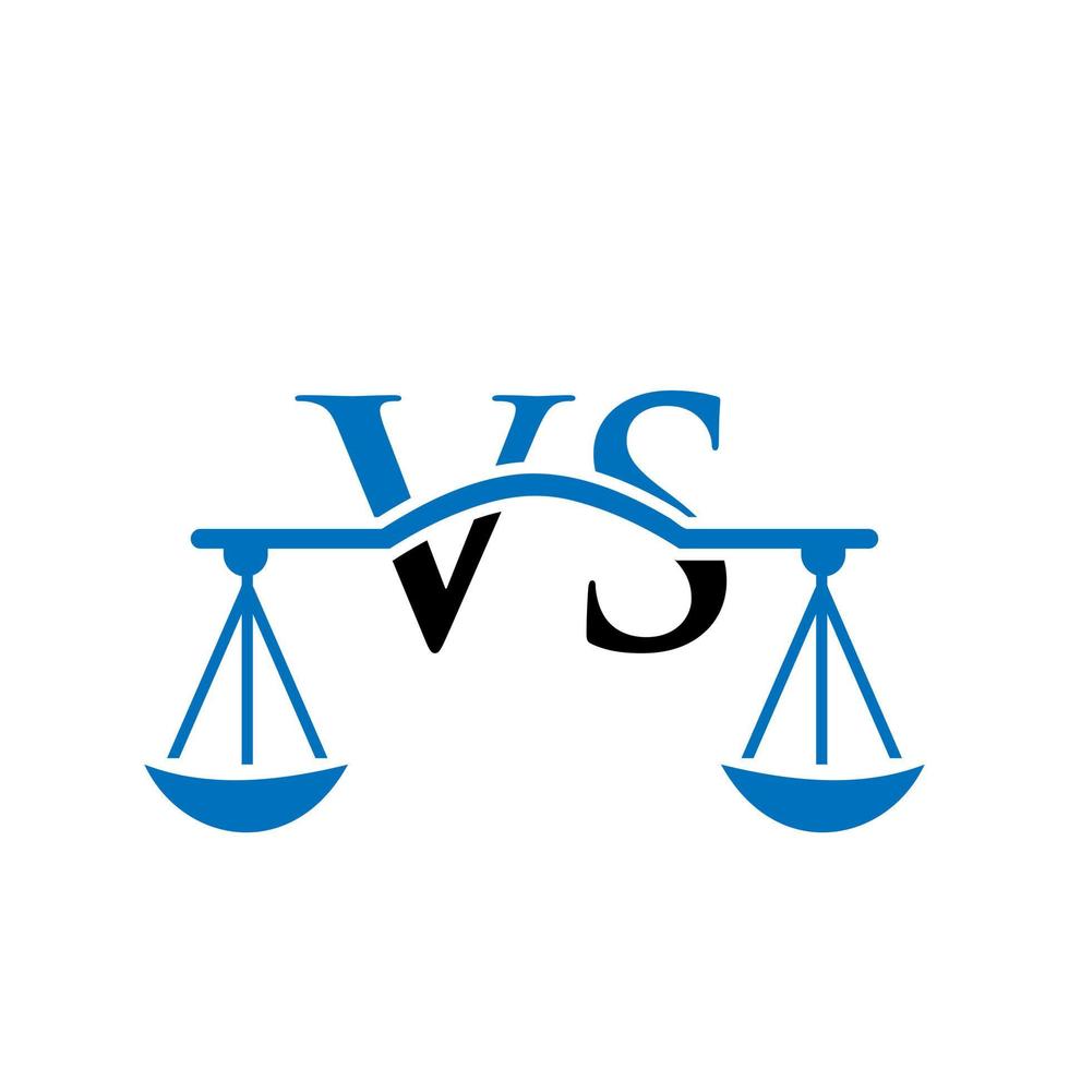 wet firma brief vs logo ontwerp. wet advocaat teken vector