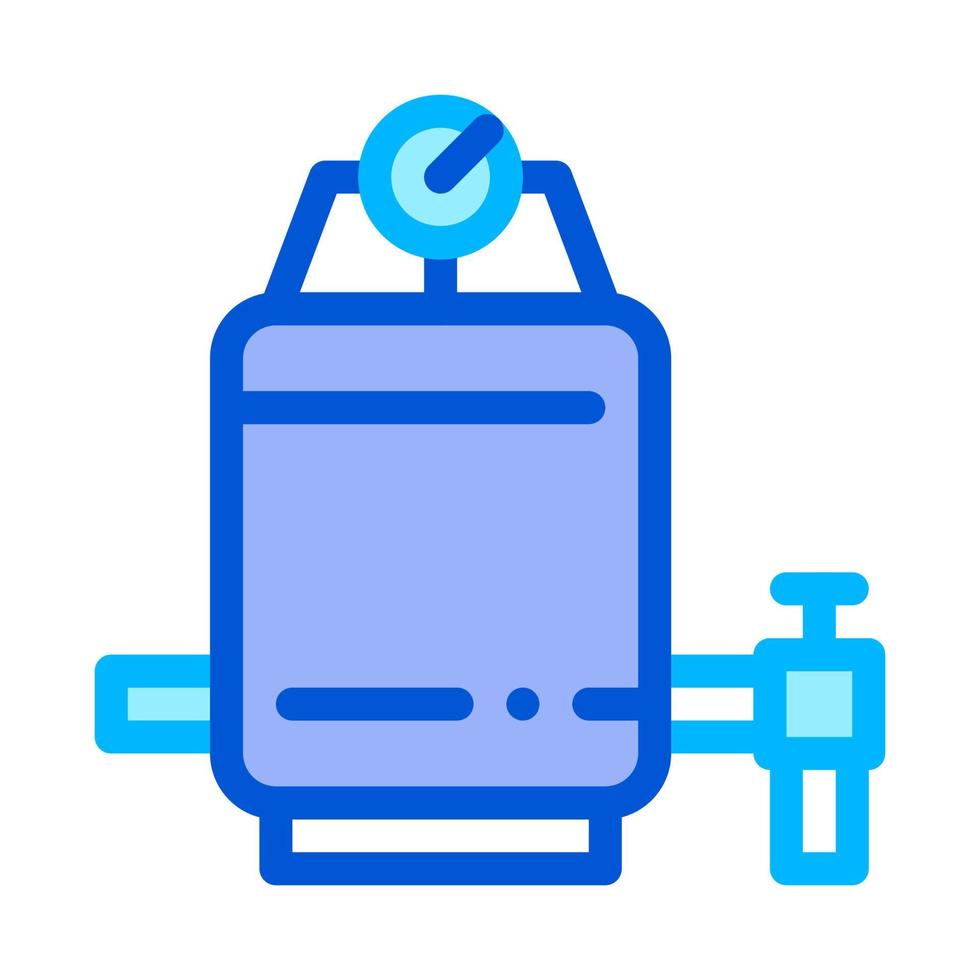 water filteren behandeling apparaat vector teken icoon