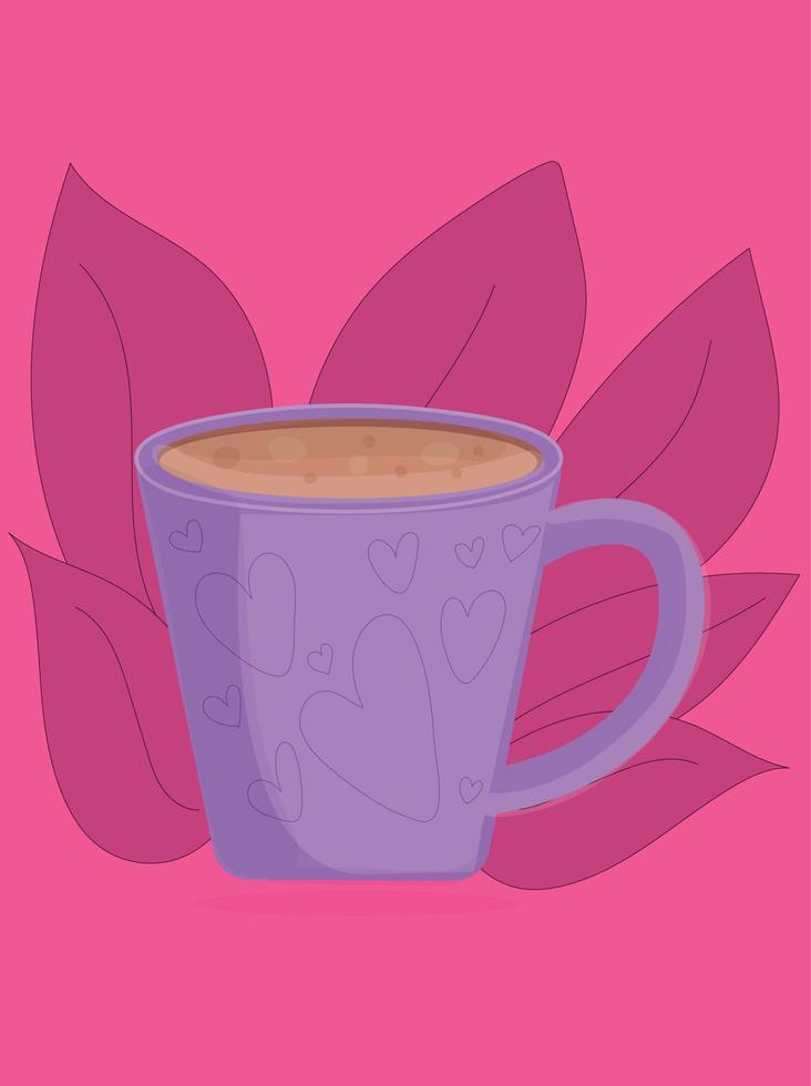 koffie mok illustratie vrij vector