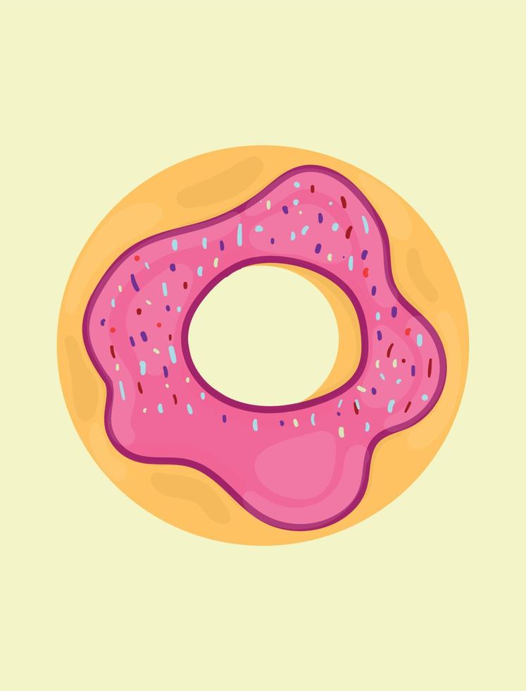 donut vector ontwerp vrij vector