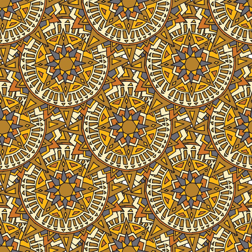 mandala bloem naadloze patroon ontwerp. vector