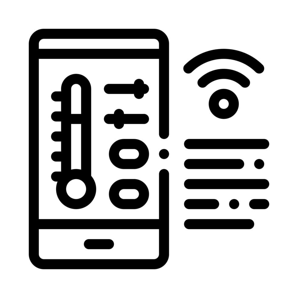 weer controleren w-fi icoon vector schets illustratie