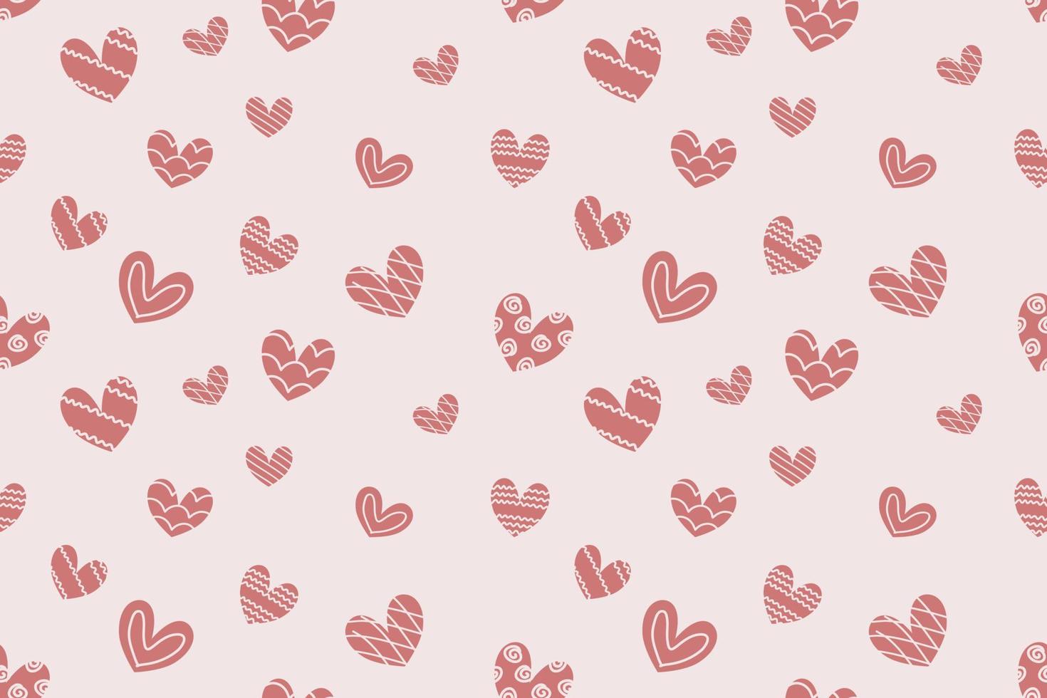schattig pastel kleur hart patroon liefde thema ontwerp voor achtergrond behang kleding stof Valentijn dag bruiloft ceremonie verjaardag ambacht backdrop geschenk inpakken vector