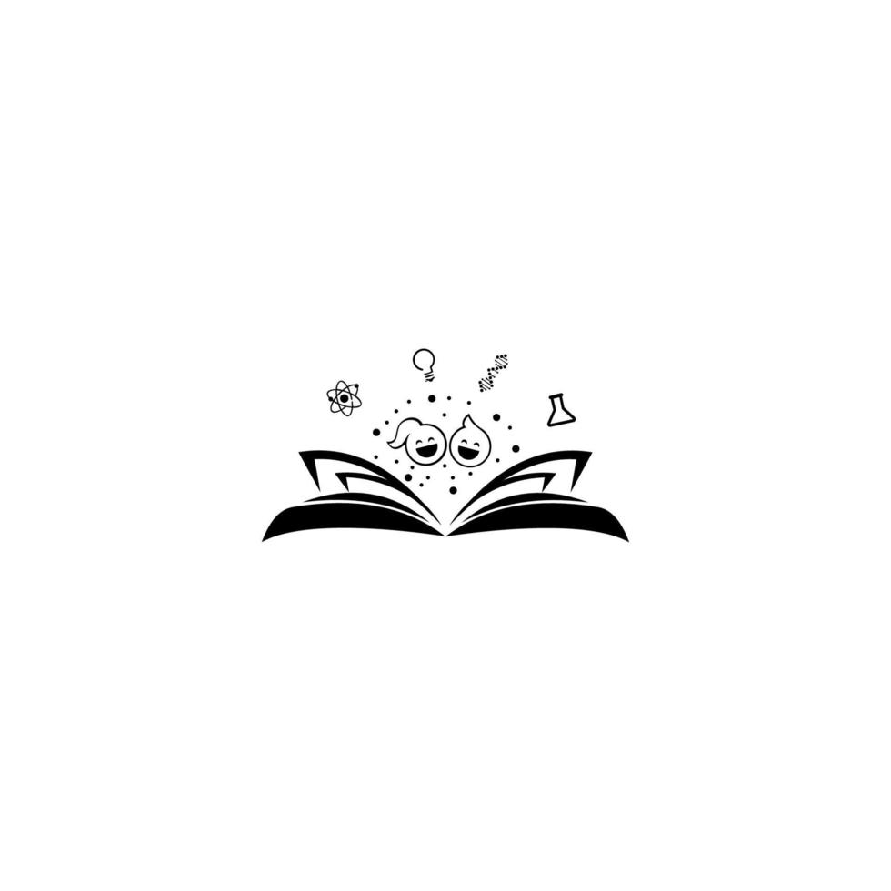 ontwerpsjabloon voor kinderen onderwijs logo. vector