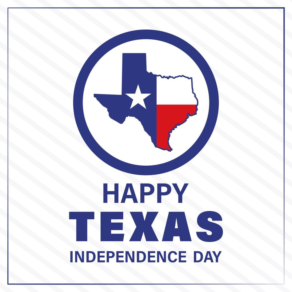 maart 2, Texas onafhankelijkheid dag. achtergrond, poster, kaart, banier vector illustratie