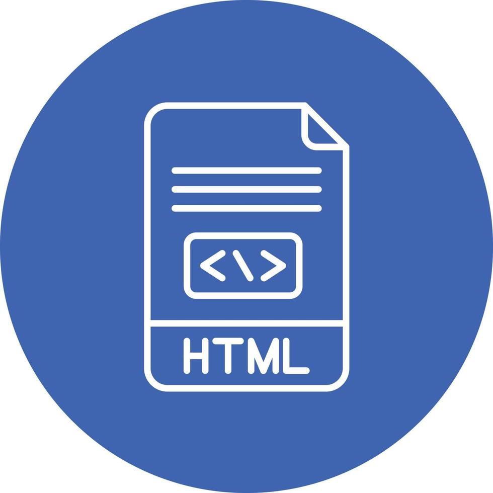 html lijn cirkel achtergrond icoon vector