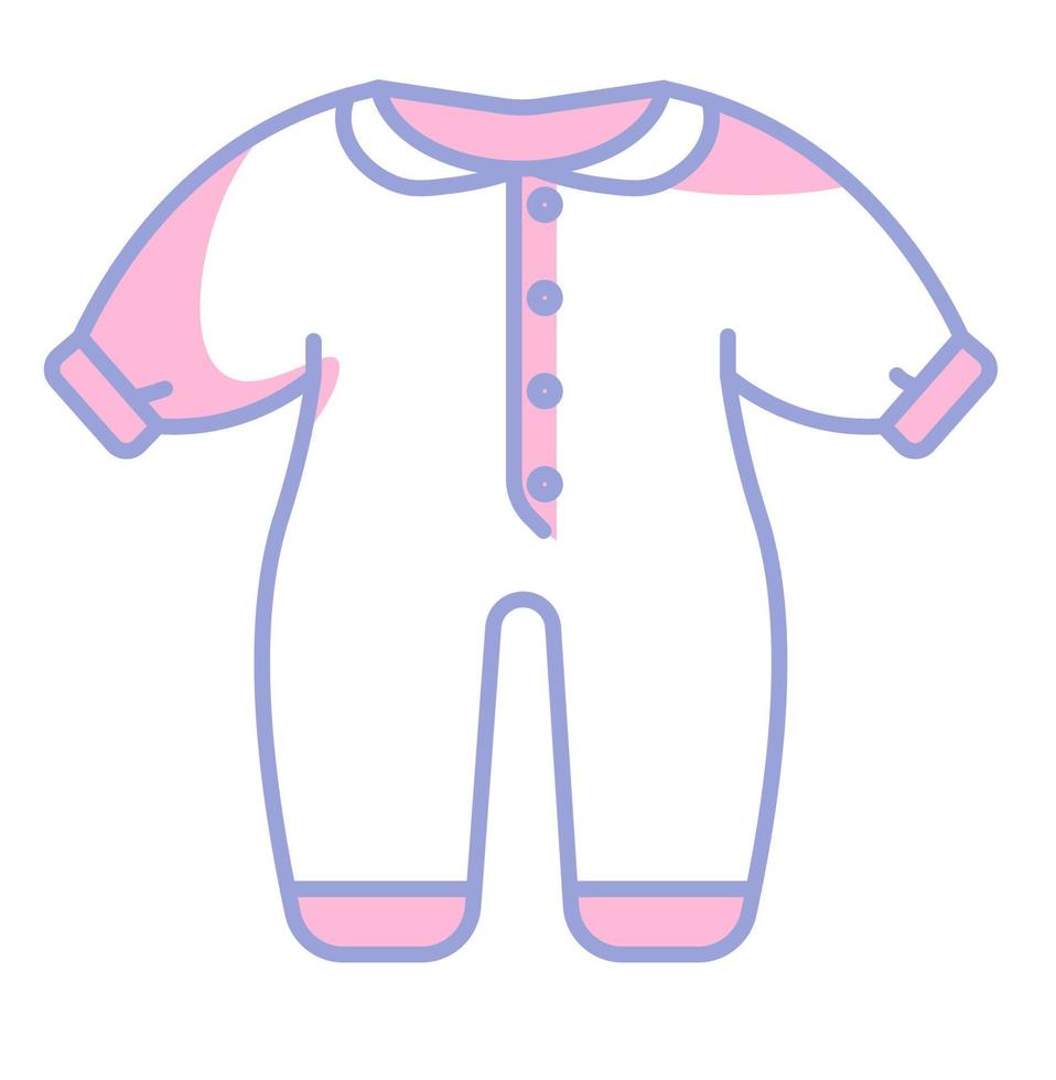 pasgeboren baby kleren, bodysuit voor zuigeling kind vector