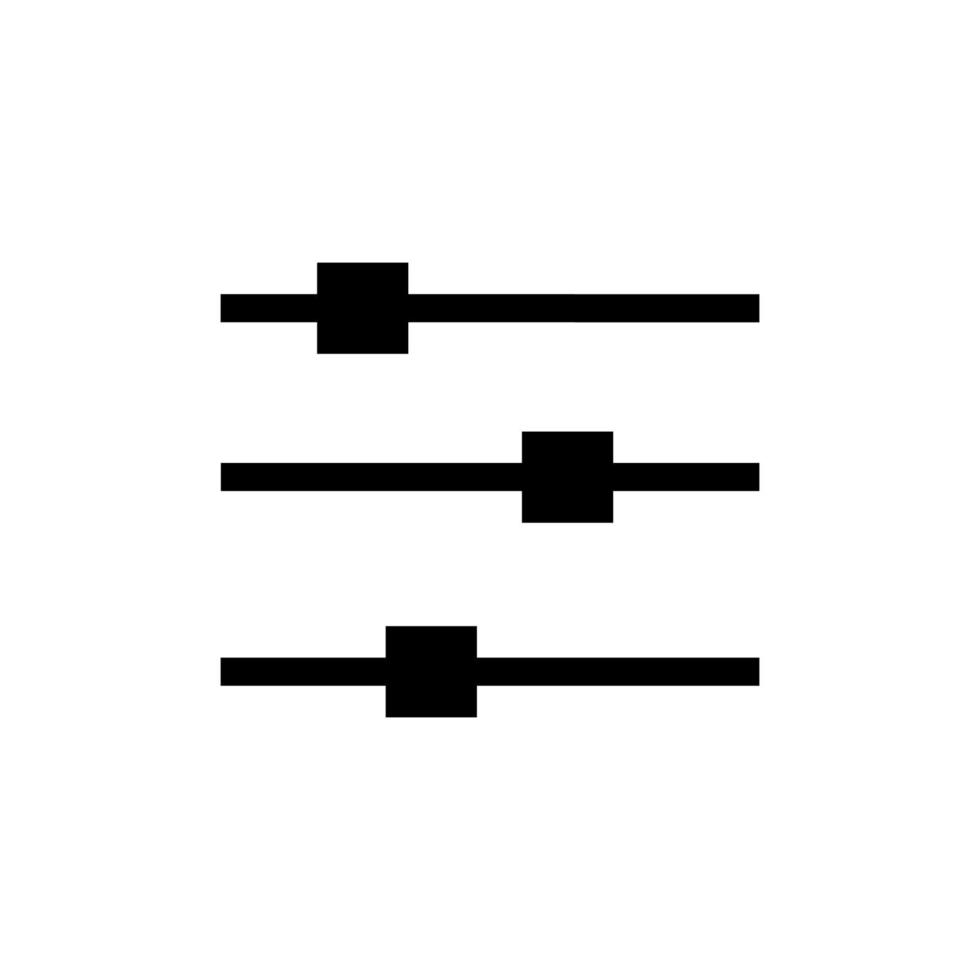 instelling lijn icoon geïsoleerd Aan wit achtergrond. zwart vlak dun icoon Aan modern schets stijl. lineair symbool en bewerkbare hartinfarct. gemakkelijk en pixel perfect beroerte vector illustratie.