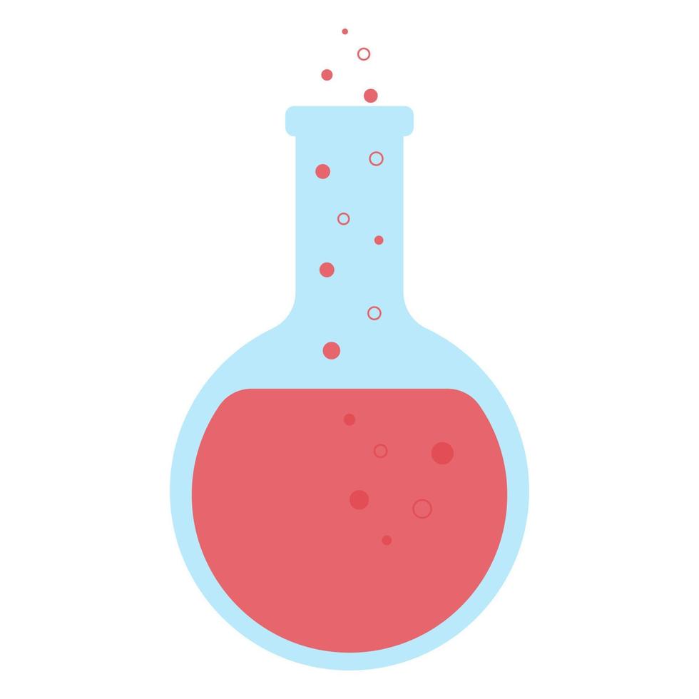 laboratorium fles. vector illustratie