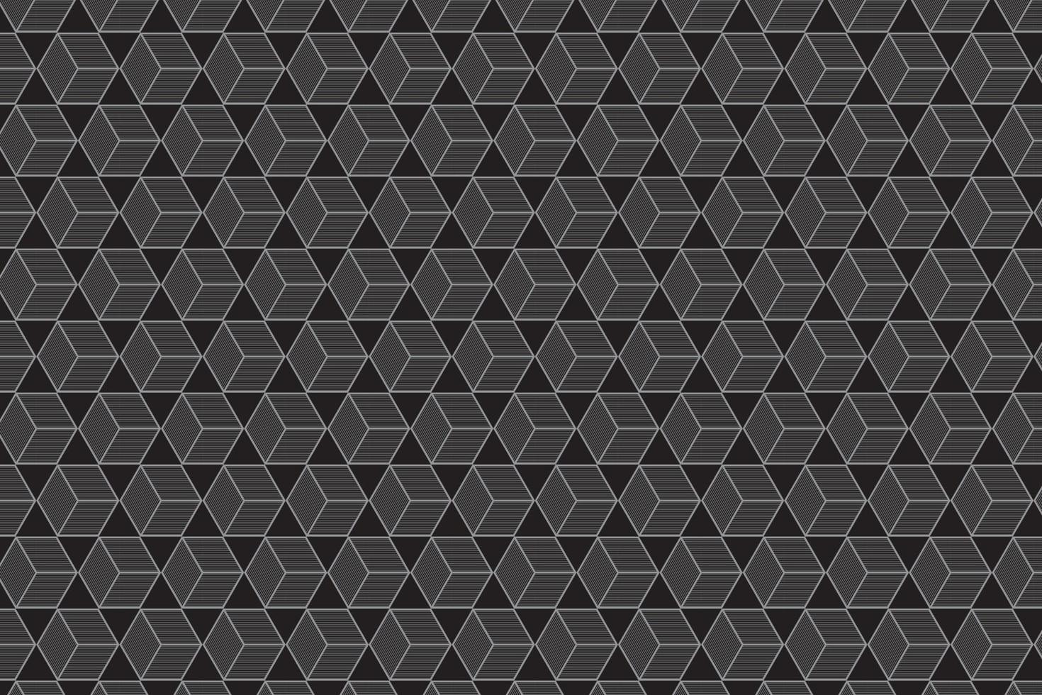 patroon met meetkundig elementen in grijs-zwart tonen. abstract helling achtergrond vector