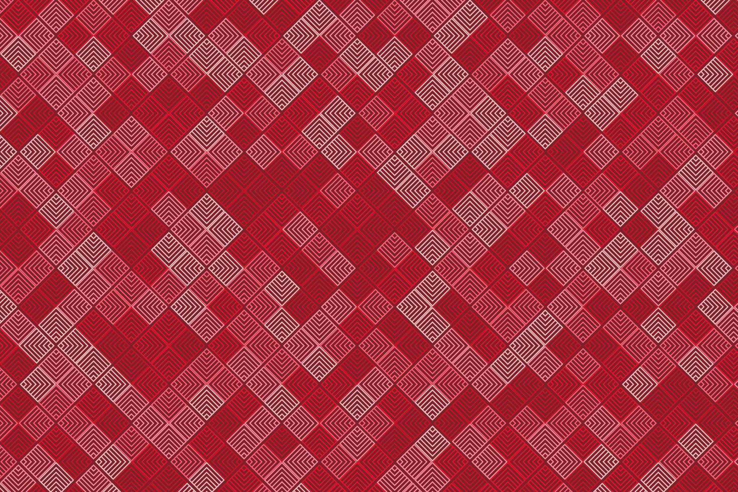 patroon met meetkundig elementen in rood tonen abstract helling achtergrond vector